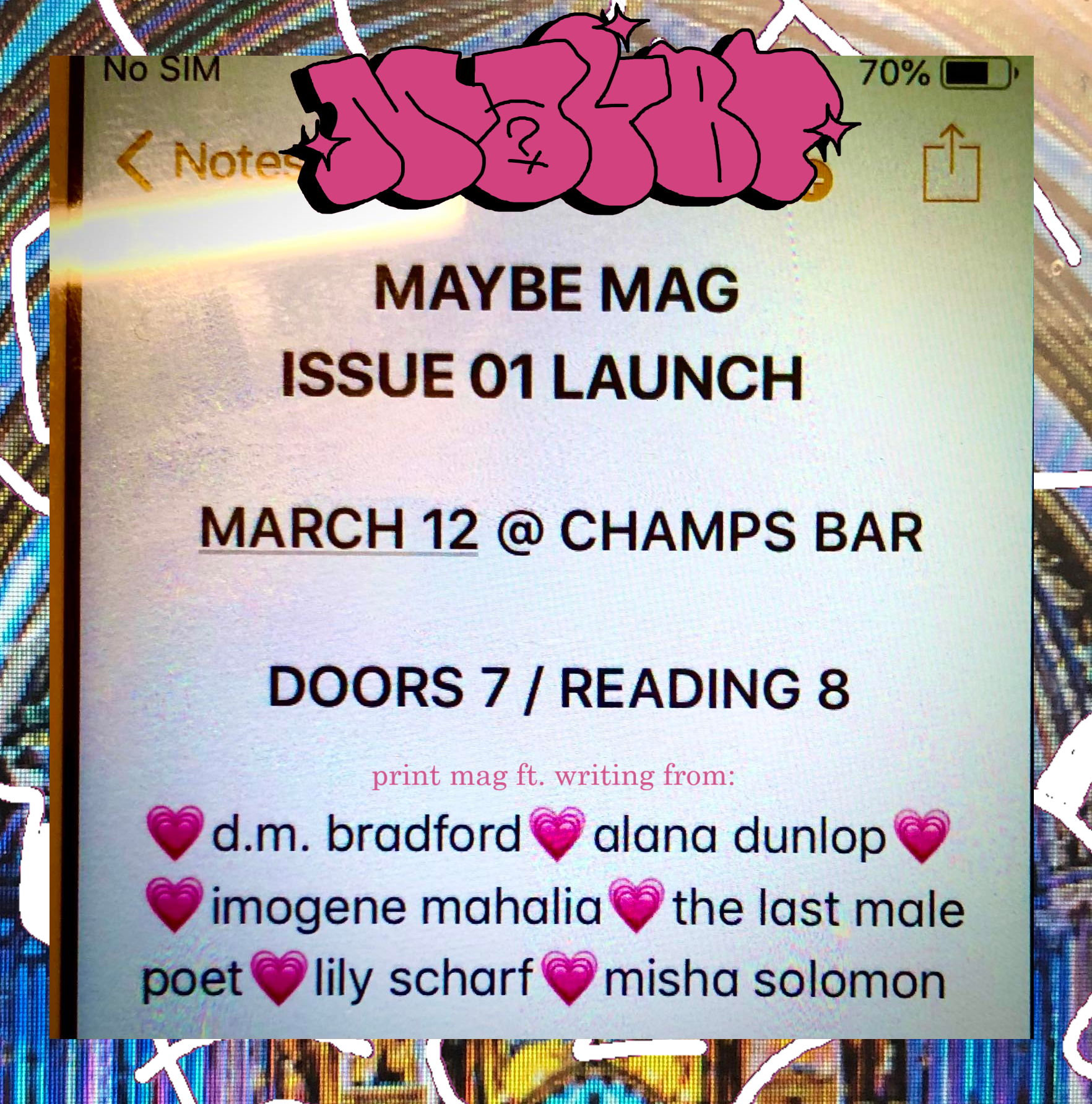 ISSUE 01 LAUNCH